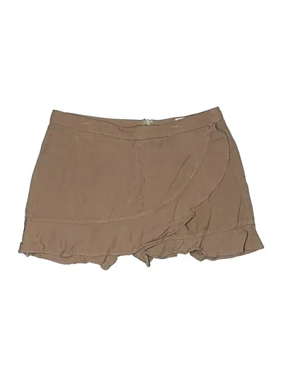 Pre-owned Altar'd State Skort In Brown