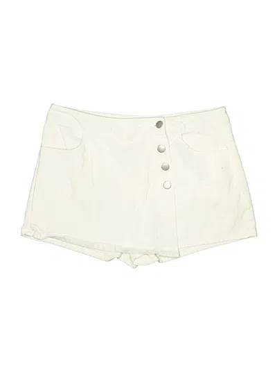 Pre-owned Altar'd State Skort In White