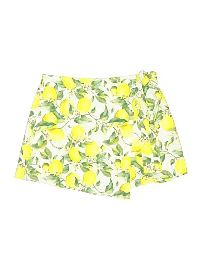 Pre-owned Altar'd State Skort In White