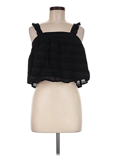 Pre-owned Altar'd State Sleeveless Blouse In Black