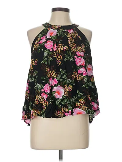 Pre-owned Altar'd State Sleeveless Blouse In Black