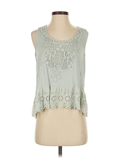 Pre-owned Altar'd State Sleeveless Blouse In Green