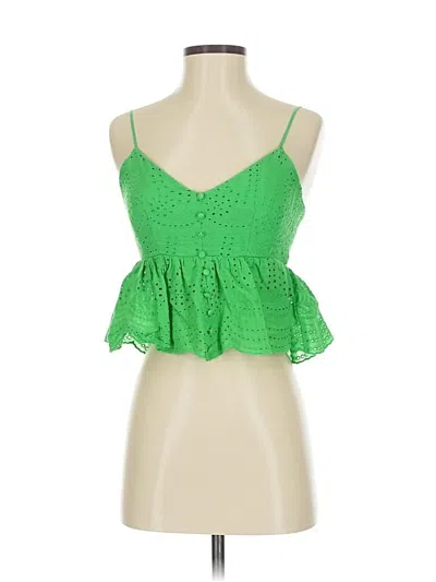 Pre-owned Altar'd State Sleeveless Blouse In Green