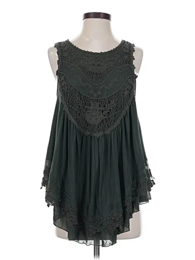 Pre-owned Altar'd State Sleeveless Blouse In Green