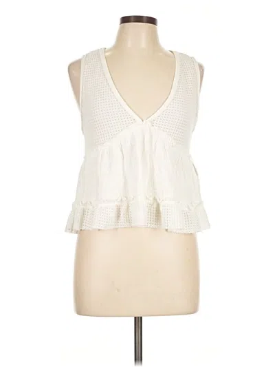 Altar'd State Sleeveless Blouse In Ivory
