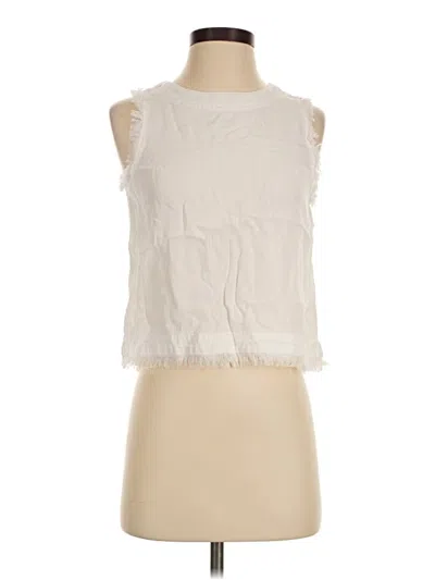 Pre-owned Altar'd State Sleeveless Blouse In Ivory
