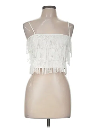 Pre-owned Altar'd State Sleeveless Blouse In Ivory
