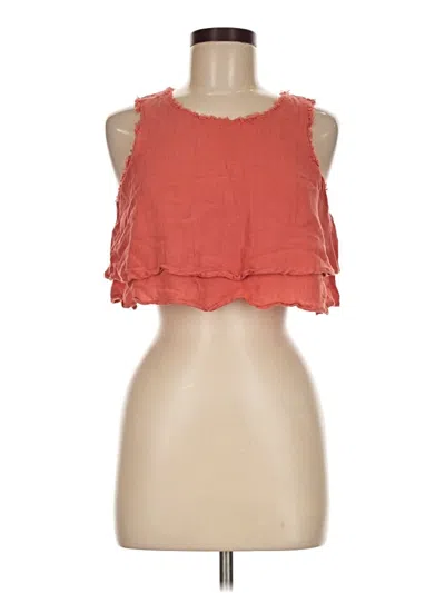 Pre-owned Altar'd State Sleeveless Blouse In Orange