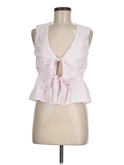 Pre-owned Altar'd State Sleeveless Blouse In Pink