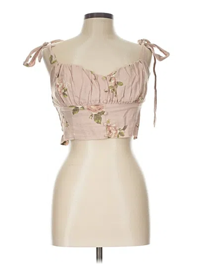 Pre-owned Altar'd State Sleeveless Blouse In Pink