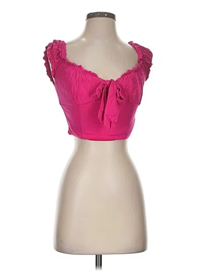 Pre-owned Altar'd State Sleeveless Blouse In Pink