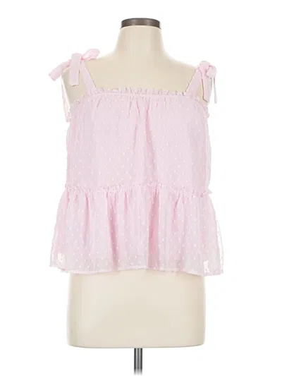 Pre-owned Altar'd State Sleeveless Blouse In Pink