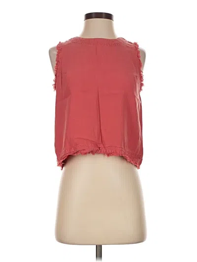 Pre-owned Altar'd State Sleeveless Blouse In Red