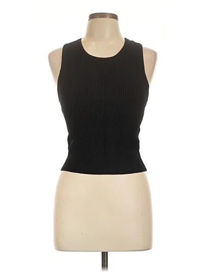 Pre-owned Altar'd State Sleeveless Top Black Halter Neckline Tops