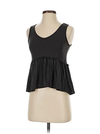 Pre-owned Altar'd State Sleeveless Top Black Sweetheart Neckline Tops