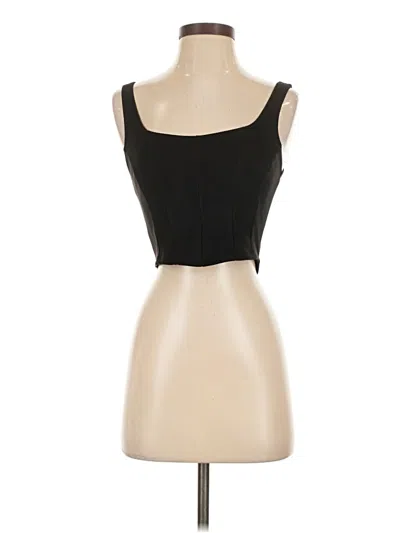 Pre-owned Altar'd State Sleeveless Top Black Sweetheart Neckline Tops