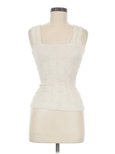 Pre-owned Altar'd State Sleeveless Top Ivory Sweetheart Neckline Tops