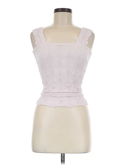 Pre-owned Altar'd State Sleeveless Top Pink Sweetheart Neckline Tops