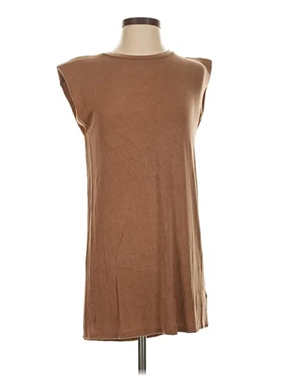 Pre-owned Altar'd State Sleeveless T-shirt In Brown