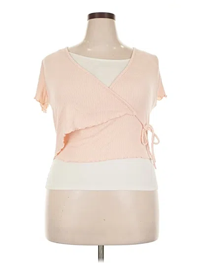 Pre-owned Altar'd State Sleeveless T-shirt In Pink