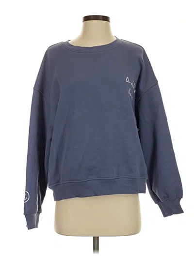 Pre-owned Altar'd State Sweatshirt In Blue