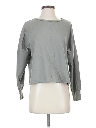 Pre-owned Altar'd State Sweatshirt In Gray