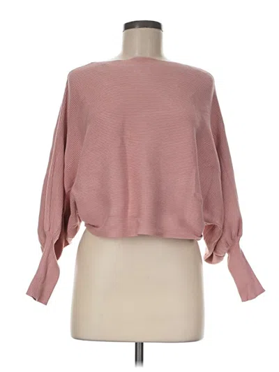 Pre-owned Altar'd State Sweatshirt In Pink