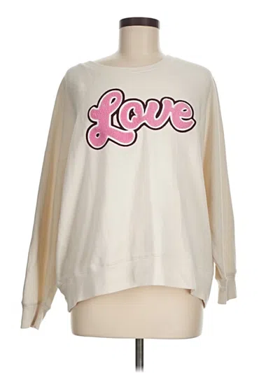 Pre-owned Altar'd State Sweatshirt In White