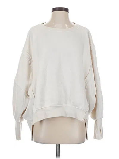 Pre-owned Altar'd State Sweatshirt In White