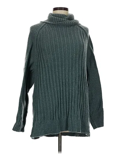 Pre-owned Altar'd State Turtleneck Sweater In Blue