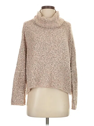 Pre-owned Altar'd State Turtleneck Sweater In Brown