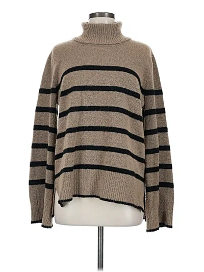 Pre-owned Altar'd State Turtleneck Sweater In Brown