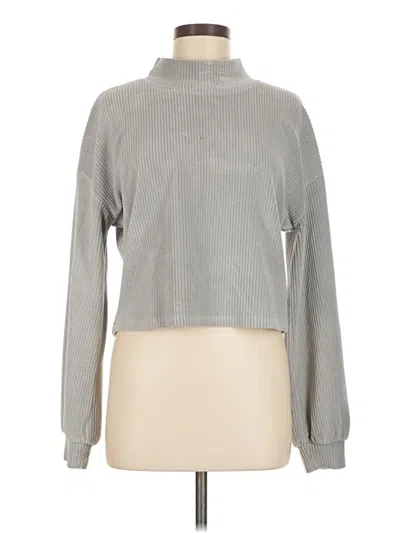 Pre-owned Altar'd State Turtleneck Sweater In Gray