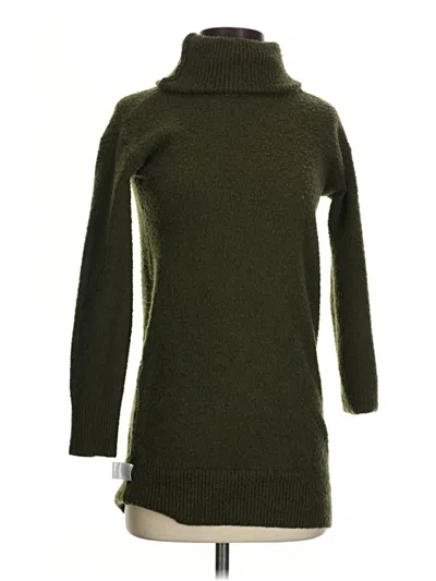 Pre-owned Altar'd State Turtleneck Sweater In Green