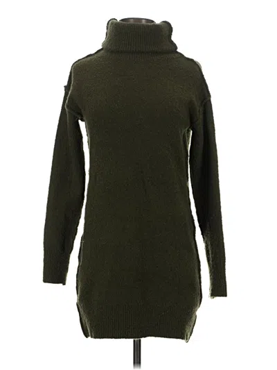 Pre-owned Altar'd State Turtleneck Sweater In Green