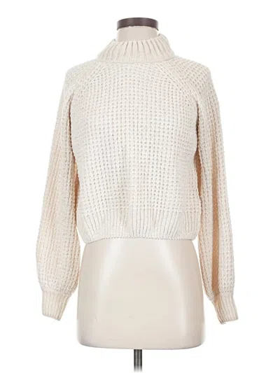 Pre-owned Altar'd State Turtleneck Sweater In Ivory