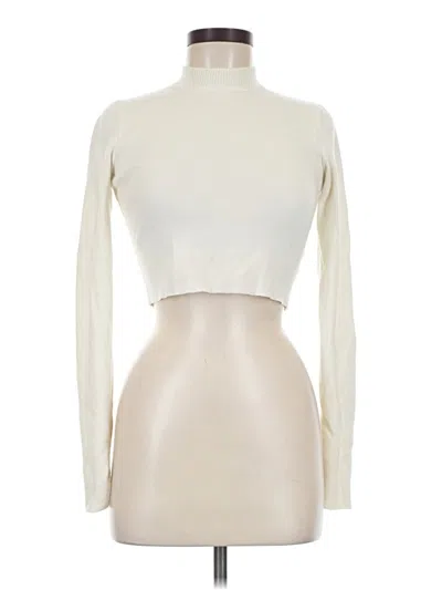 Pre-owned Altar'd State Turtleneck Sweater In Ivory