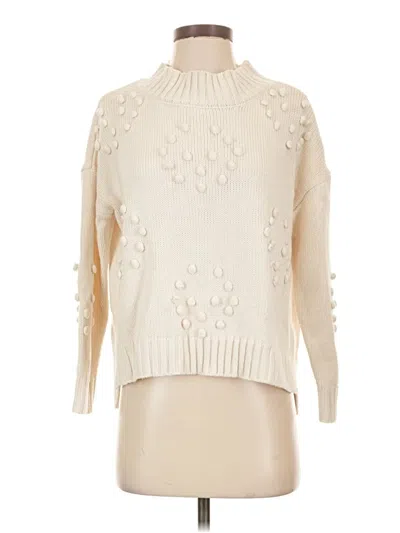 Pre-owned Altar'd State Turtleneck Sweater In Ivory