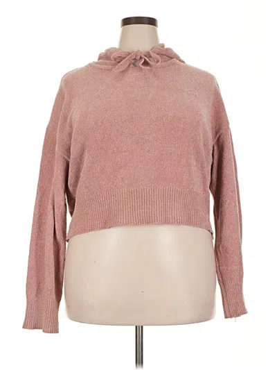 Pre-owned Altar'd State Turtleneck Sweater In Pink
