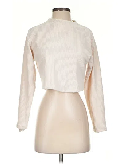 Pre-owned Altar'd State Turtleneck Sweater In White