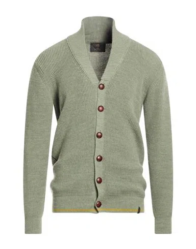 Altatensione Man Cardigan Sage Green Size Xl Acrylic, Wool