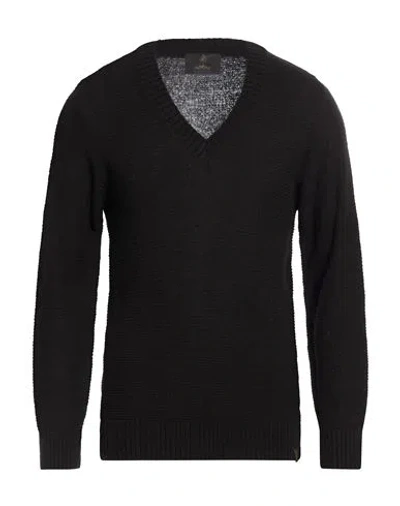 Altatensione Man Sweater Black Size S Acrylic, Polyamide, Mohair Wool, Wool