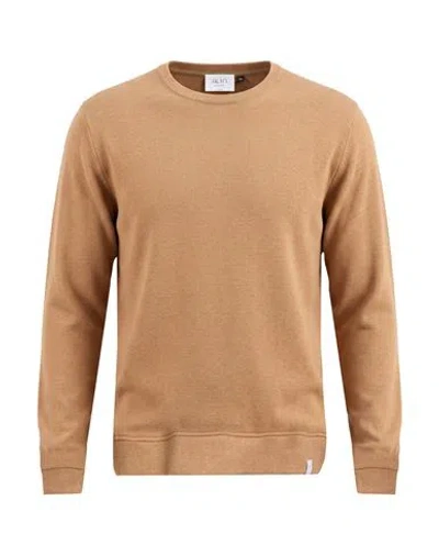 Altatensione Man Sweater Camel Size S Rayon, Polyester, Nylon In Beige