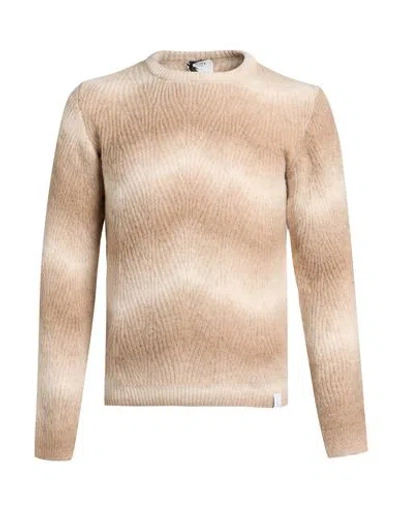 Altatensione Man Sweater Sand Size Xl Acrylic, Polyamide, Mohair Wool, Wool, Elastane In Beige
