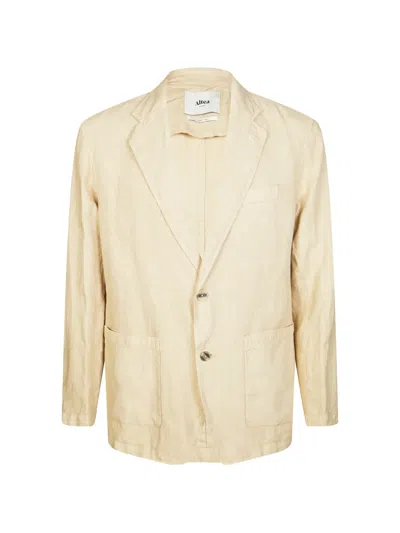 Altea Aaron Notched-lapels Jacket In White