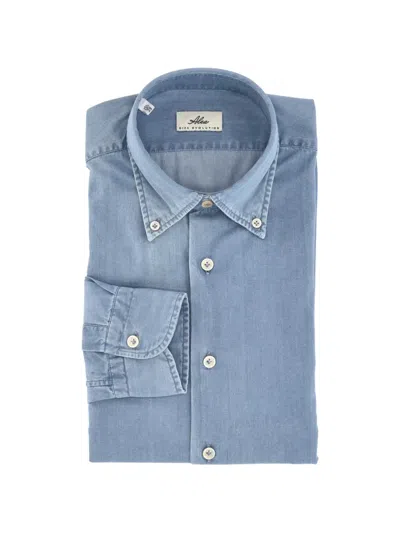 Altea Alea Button-down Shirt In Blue