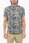 Altea Beach Print Cotton Polo