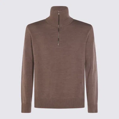 ALTEA BEIGE WOOL KNITWEAR