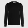 Altea Virgin Wool Sweater In Black