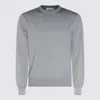 Altea Blue Denim Cotton Knitwear